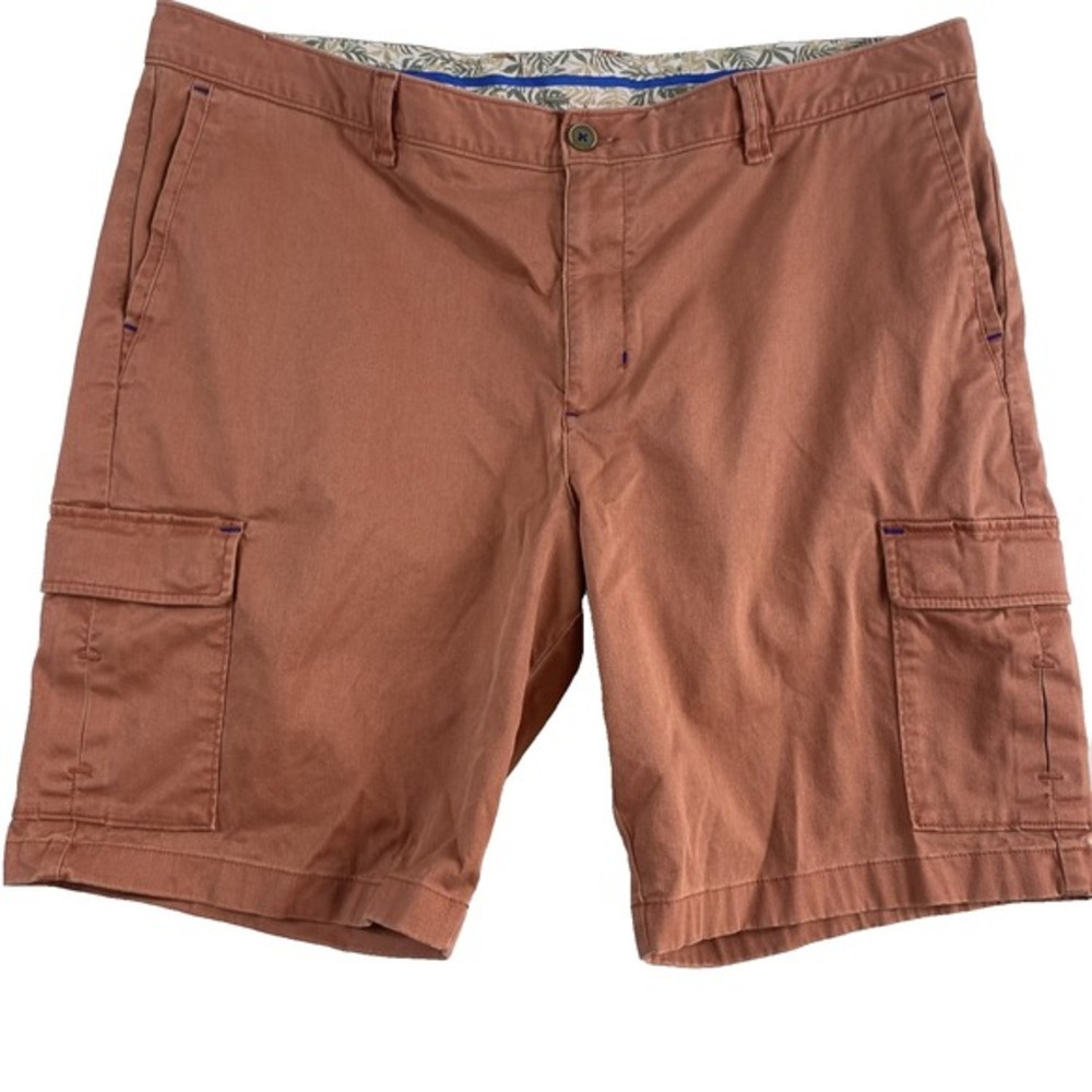 Tommy Bahama Shorts Men's Sz 42 Terracotta Orange Coastal Summer‎